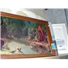 Image 1 : 2 original paintings and a framed print