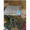 Image 1 : Small tile top wine table