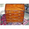 Image 1 : Mahogany regency slant front brackett foot desk