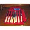 Image 1 : French ivory handled 8pc knife set
