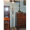 Image 1 : Brushed chrome floor lamp