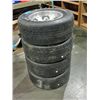 Image 1 : Set of 4 BF goodrich radial TA tires with shelby