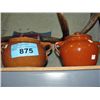 Image 1 : 2 vintage lidded bean pots