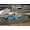 Image 1 : Grey plastic toolbox and contents