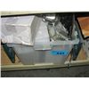 Image 1 : Clear plastic storage container of assorted