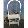 Image 1 : small white 2step step stool