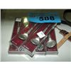 Image 1 : Group of 5 fine pewter collectors spoons with