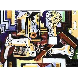 PICASSO "SCULPTURE'S STUDIO"