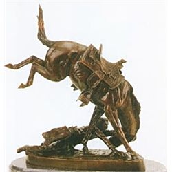 "WICKED PONY" BRONZE SCULPTURE - REMINGTON