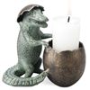 Image 1 : BABY GATOR CANDLE HOLDER