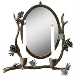 PINECONE WALL SCONCE / MIRROR