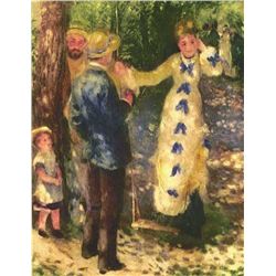 RENOIR  "LA BALANCOIRE" ETCHING