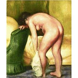 RENOIR  "APRES LE BAIN" ETCHING