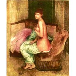RENOIR  "LE REPOS" ETCHING