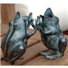 Image 1 : PATTYCAKE FROGS SCULPTURE