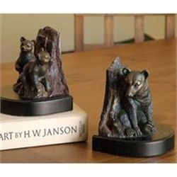 BEAR FAMILY BOOKENDS