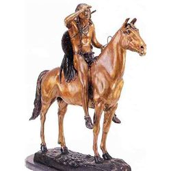 "INDIAN SCOUT" BRONZE SCULPTURE - DALLIN