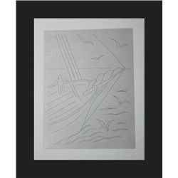 VINTAGE 1956 MATISSE LITHOGRAPH