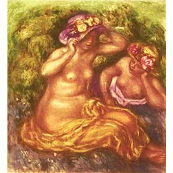 RENOIR  "FILLETTE" ETCHING