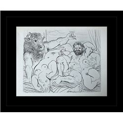 1956 ANTIQUE PICASSO LITHOGRAPH