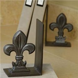 FLEUR DE LIS BOOKENDS