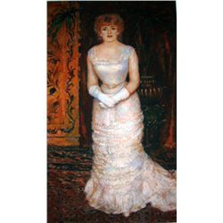 TOULOUSE LAUTREC "PORTRAIT OF JEANNE SAURARY"