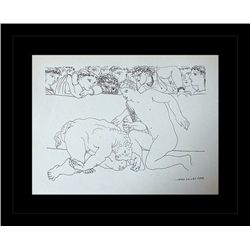 1956 ANTIQUE PICASSO LITHOGRAPH