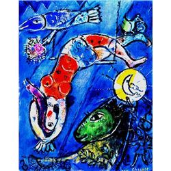 MARC CHAGALL "BLUE CIRCUS"