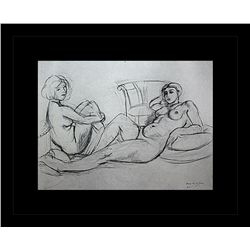Henri Matisse Erotic Sketch Lithograph