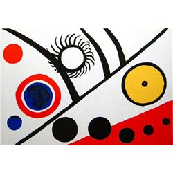 CALDER ORIGINAL LITHOGRAPH, 1976