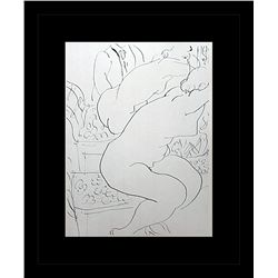 Henri Matisse Erotic Sketch Lithograph
