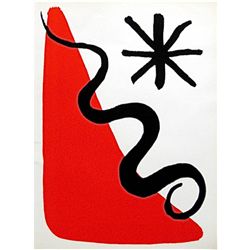 ALEXANDER CALDER SCREENPRINT, 1965