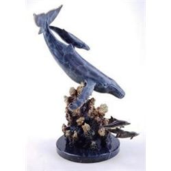 WHALES & DOLPHINS BRONZE SCULPTURE
