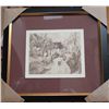 Image 1 : CEZANNE "A AUVERS" ETCHING