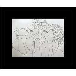 Henri Matisse Erotic Sketch Lithograph