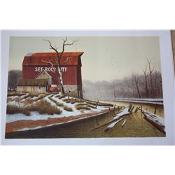 SET OF TWO - ORIGINAL LITHOGRAPHS BY WAYNE COOPER