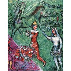 MARC CHAGALL "CIRCUS VERTE"