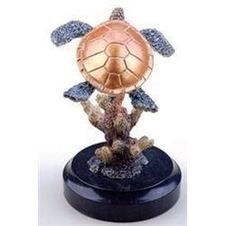 SEA TURTLE BRONZE SCULPTURE