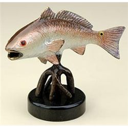 REDFISH BRONZE SCULPTURE