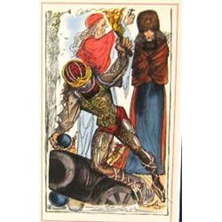 DALI ANTIQUE LITHOGRAPH (1947)