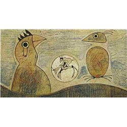 MAX ERNST ORIGINAL LITHOGRAPH, 1977