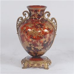 "GOLDEN SIENNA VASE"