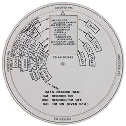 NASA Agena Maneuver Slide Rule