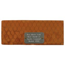Apollo Heat Shield Test Block