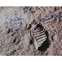 Buzz Aldrin, Alan Bean, and Edgar Mitchell