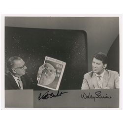Wally Schirra and Walter Cronkite