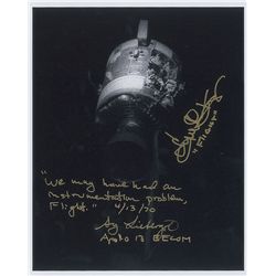 Gene Kranz and Sy Liebergot