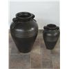 Image 1 : CLAY POTTERY DECORATIVE URNS