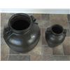 Image 2 : CLAY POTTERY DECORATIVE URNS