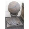 Image 1 : TWO GRANITE FINIAL SCULPTURES